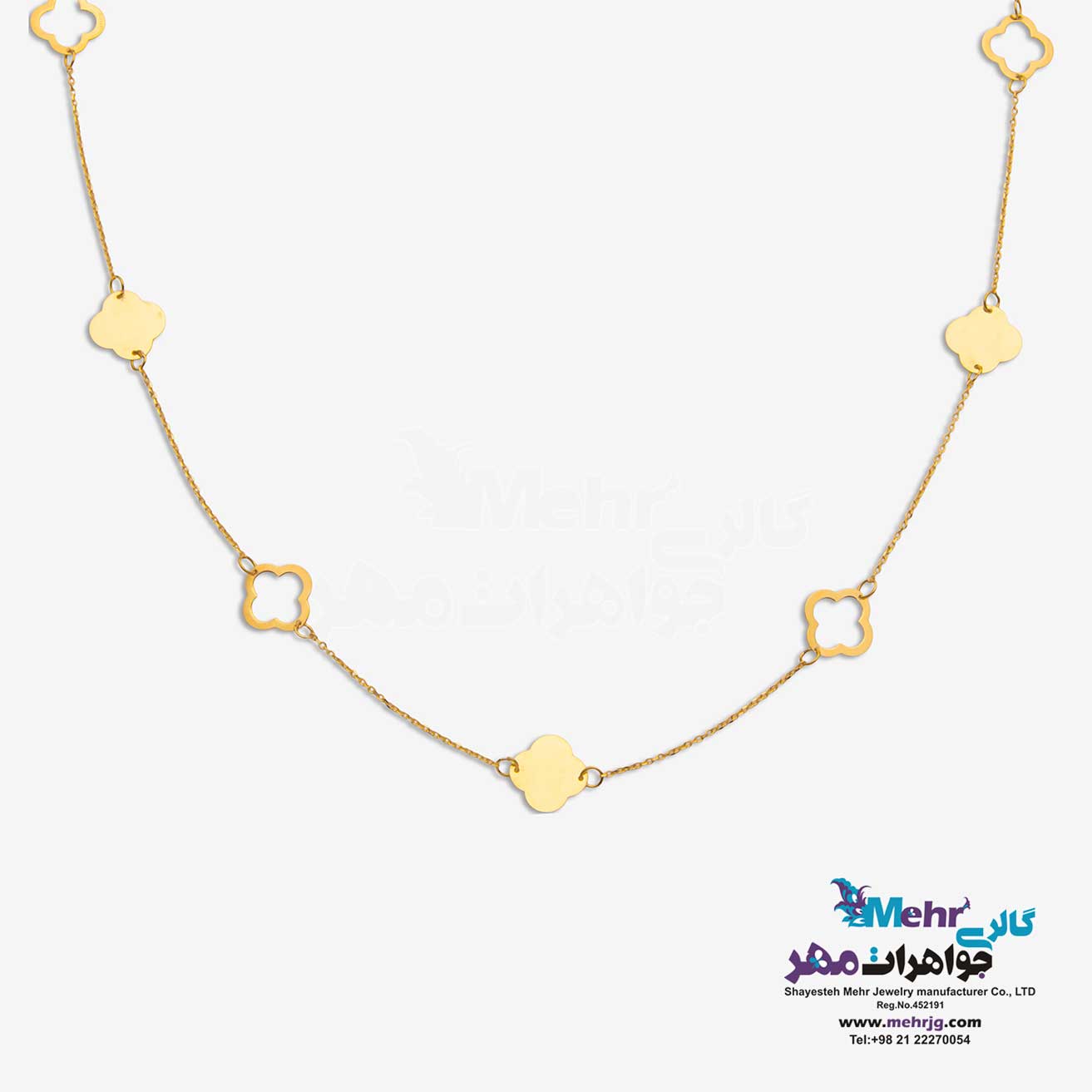گردنبند طلا دست اول کم اجرت - طرح ونکلیف