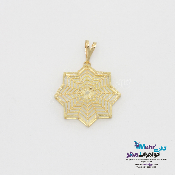 نیم ست طلا - طرح هندسی