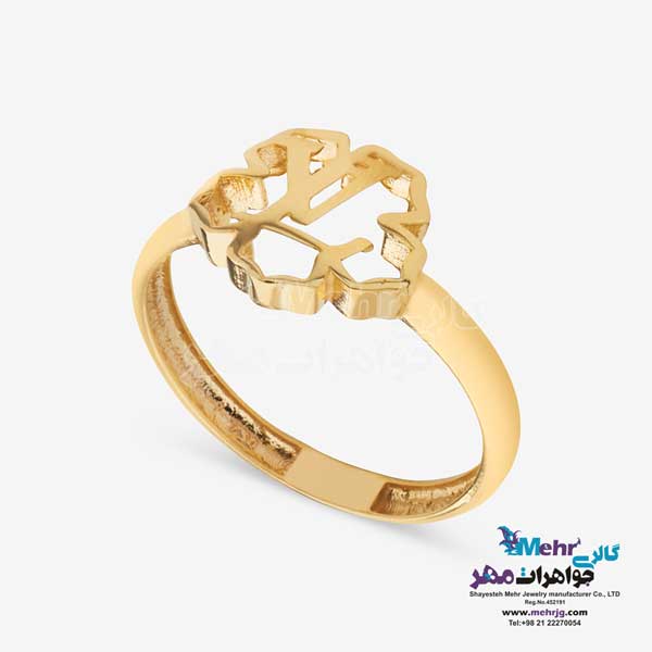 نیم ست طلا - طرح لویی ویتون