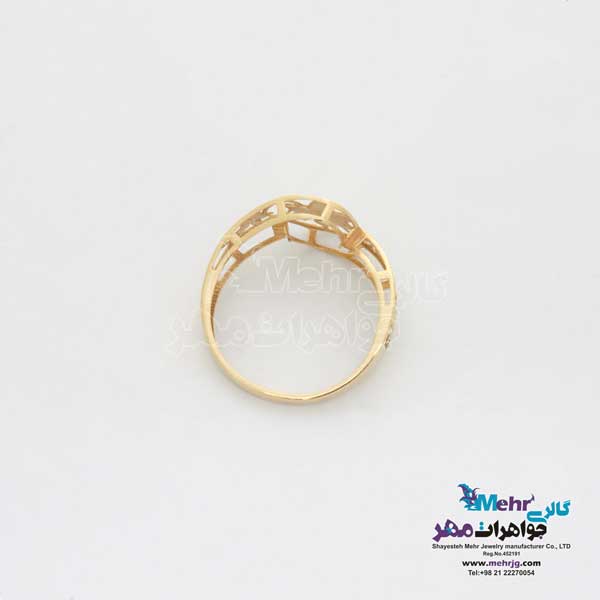 انگشتر طلا - طرح ستاره