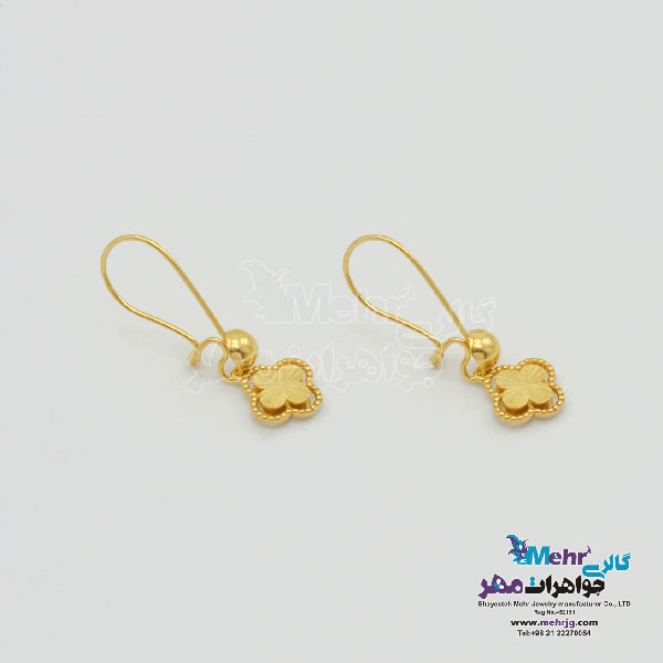 گوشواره طلا - طرح ونکلیف