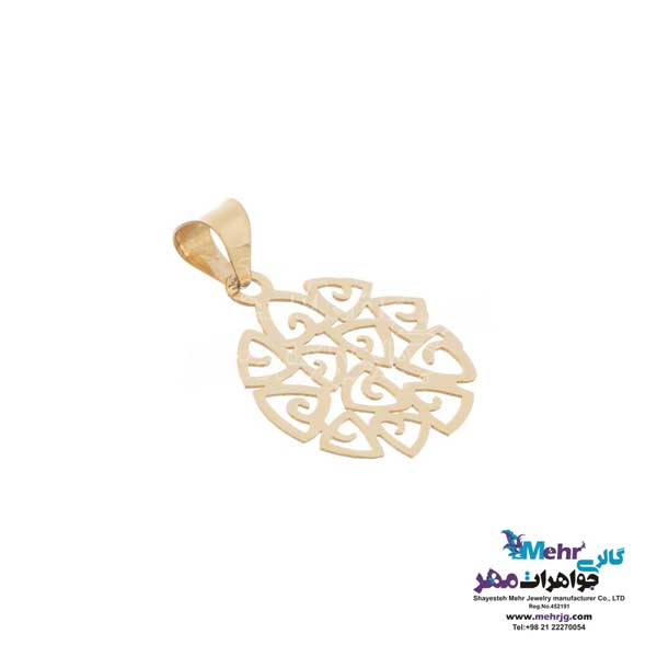 نیم ست طلا دست اول کم اجرت - طرح اسلیمی