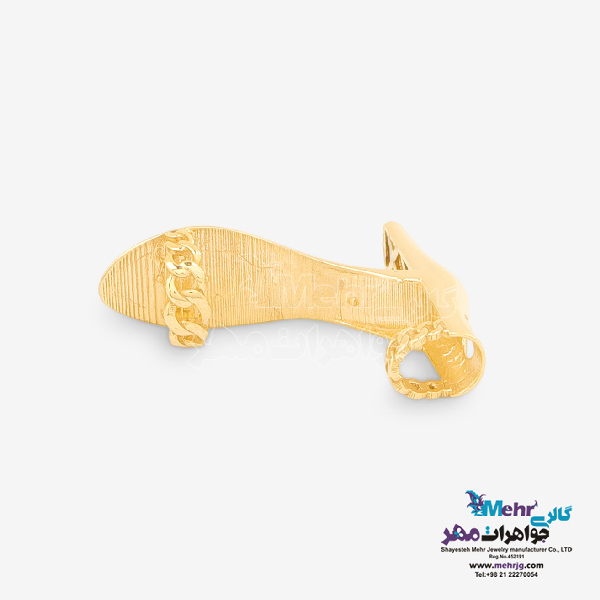 آویز  طلا - طرح کفش