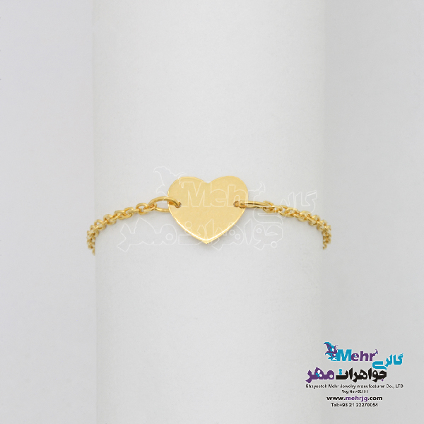 انگشتر طلا - طرح قلب