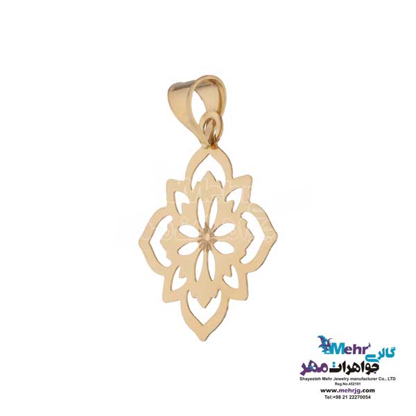 نیم ست طلا دست اول کم اجرت - طرح اسلیمی