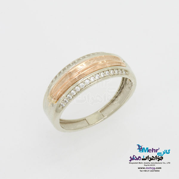 حلقه ست طلا - طرح رینگ