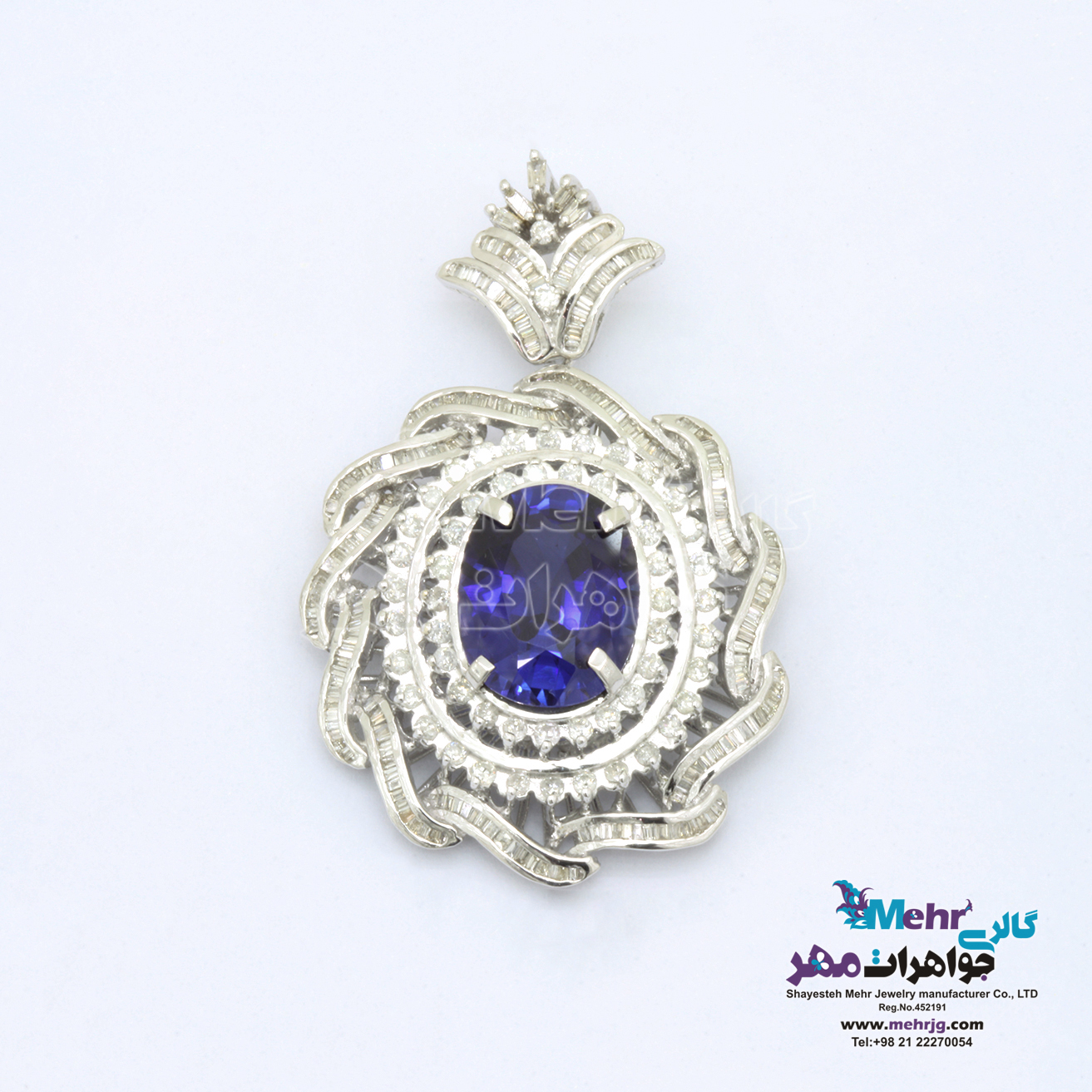 آویز جواهر - طرح مدالیون