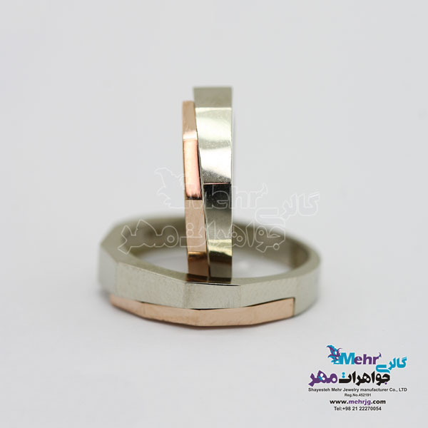 حلقه ست طلا - طرح رینگ