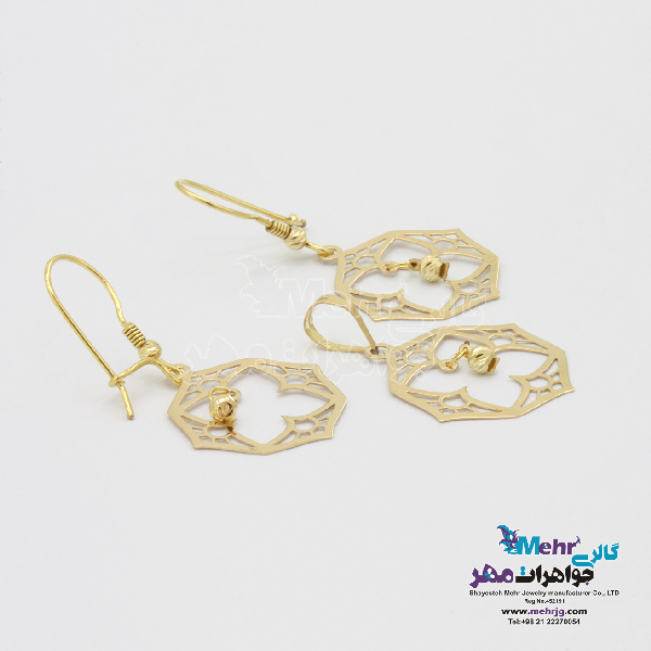 نیم ست طلا - طرح اسلیمی