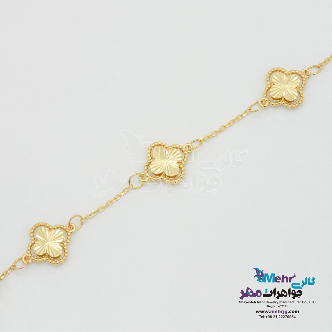 دستبند طلا - طرح ونکلیف