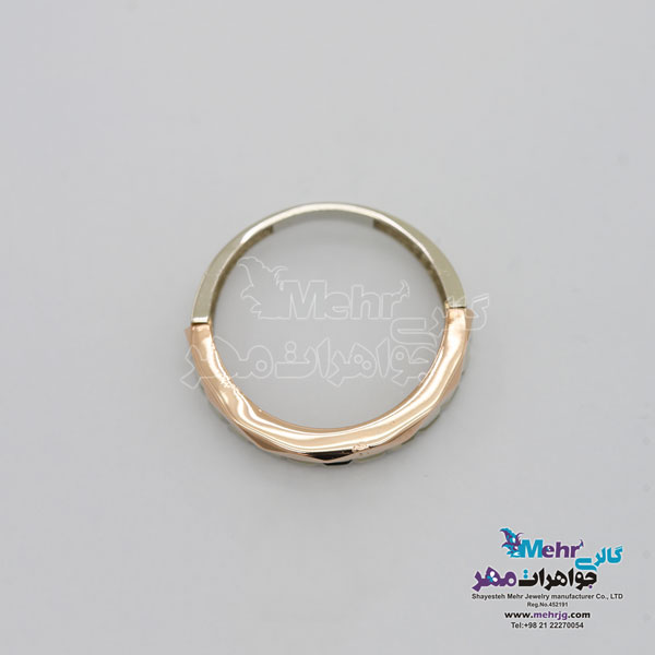 حلقه ست طلا - طرح رینگ