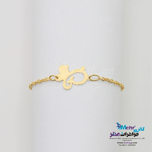 انگشتر طلا - طرح پروانه