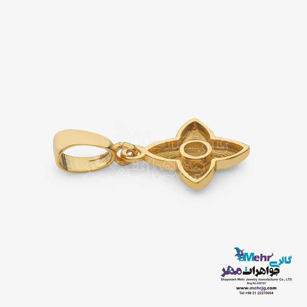 نیم ست طلا - طرح لویی ویتون