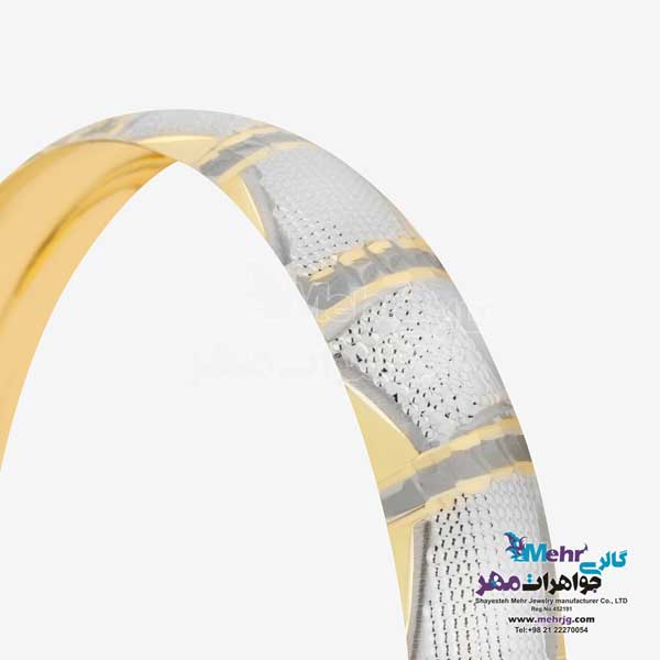 النگو طلا دست اول کم اجرت - طرح تراش سایز 3