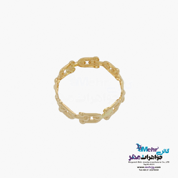 انگشتر طلا - طرح تیفانی