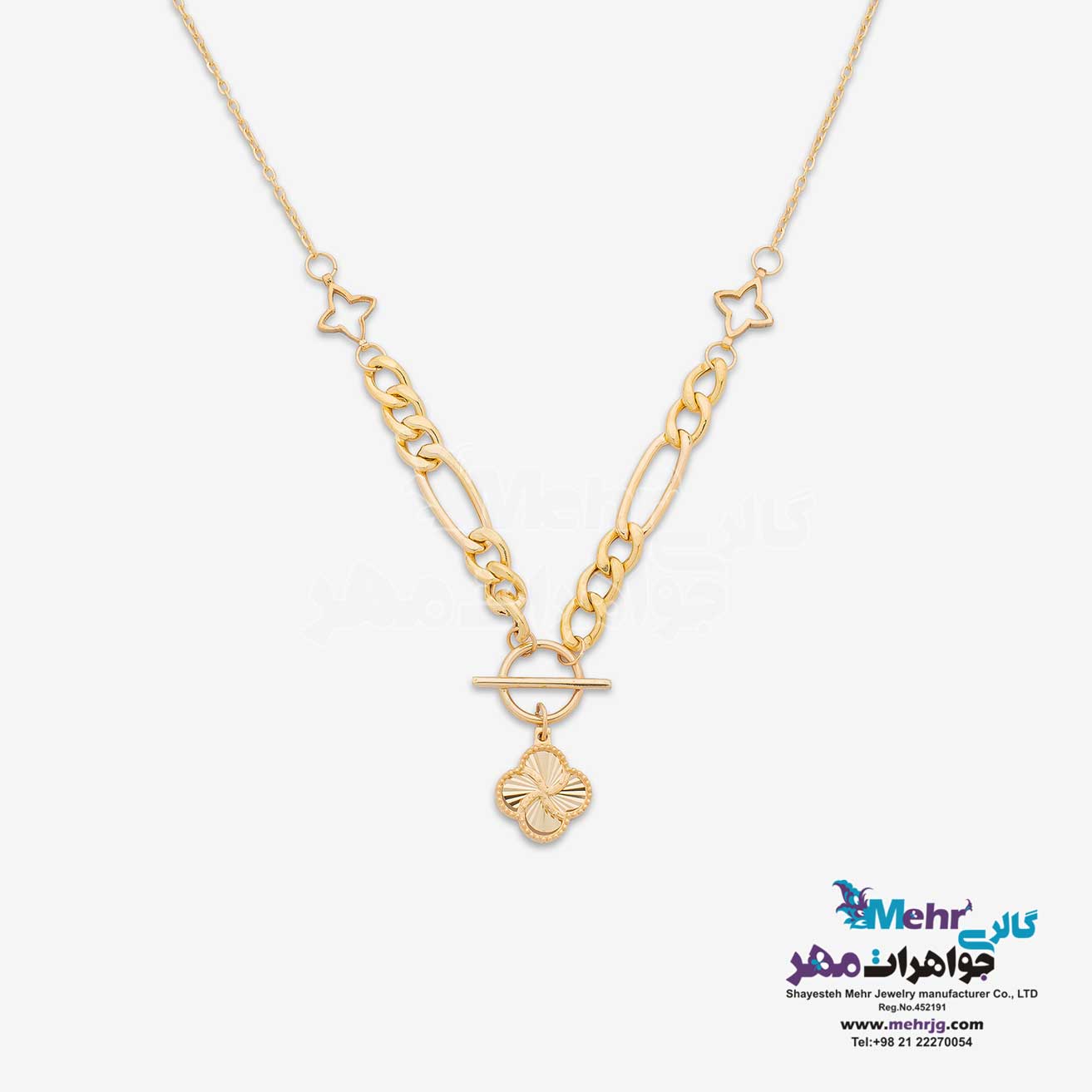گردنبند طلا - طرح ونکلیف