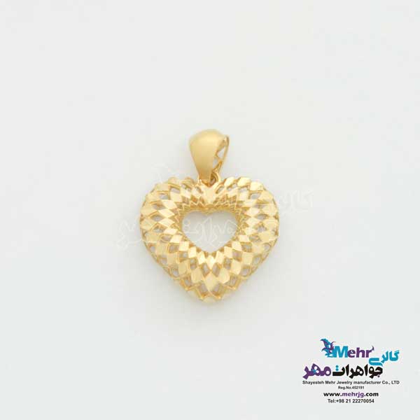 نیم ست طلا - طرح قلب