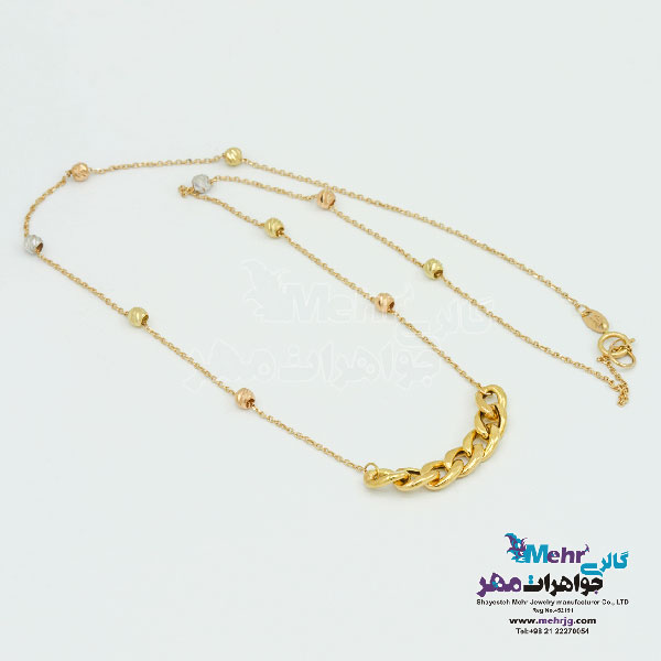 گردنبند طلا - طرح کارتیه