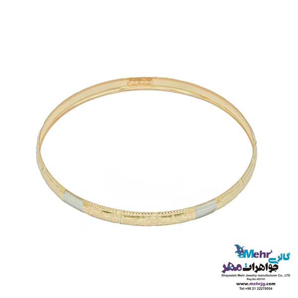 النگو طلا دست اول کم اجرت - طرح تراش سایز 2