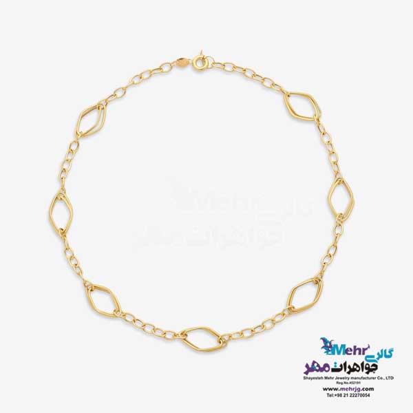 گردنبد طلا - طرح حلقه های تو در تو