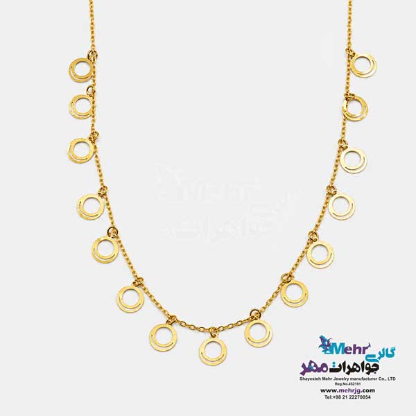 سرویس طلا - طرح پولکی و دایره