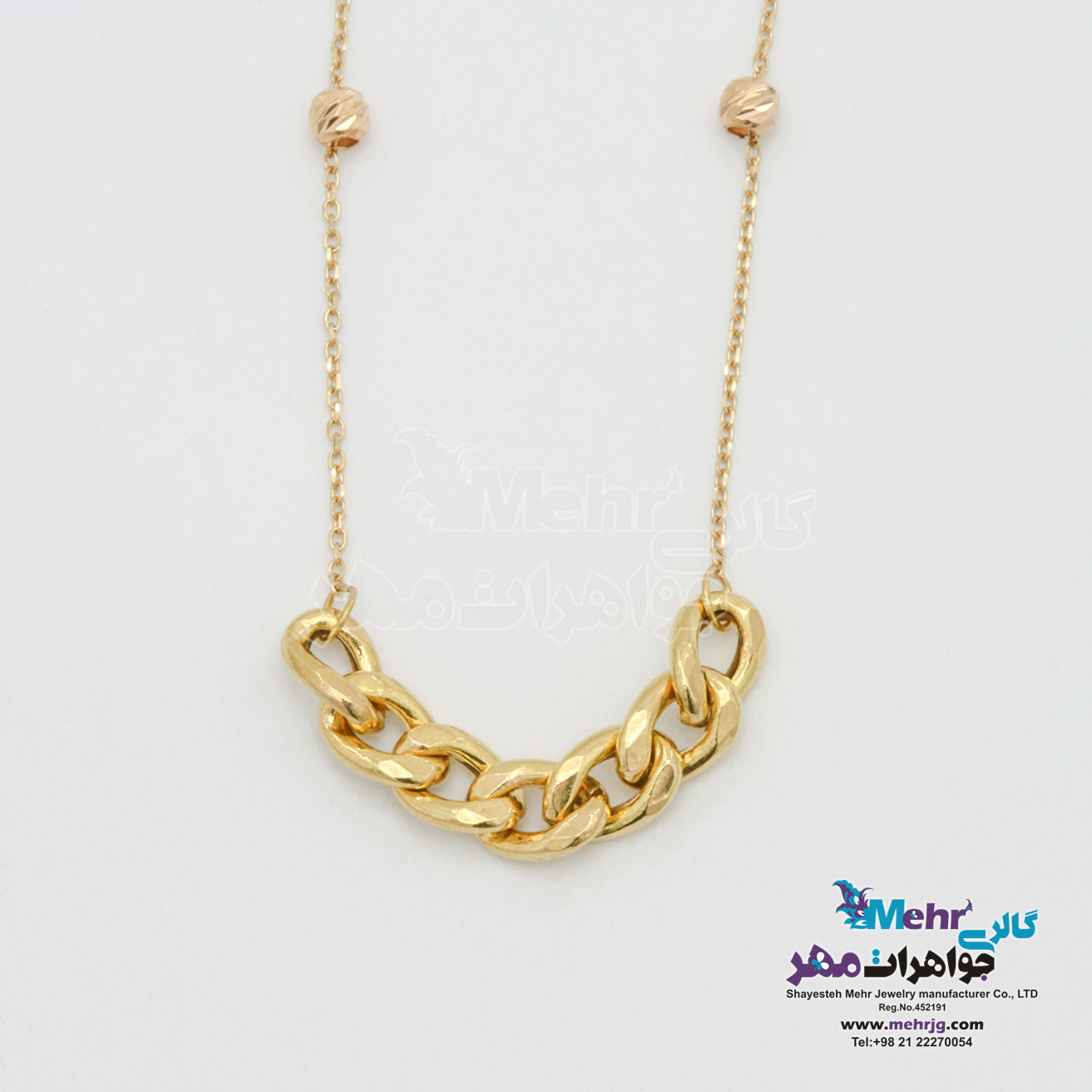 گردنبند طلا - طرح کارتیه