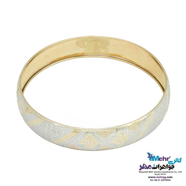 النگو طلا دست اول کم اجرت - طرح تراش سایز 3