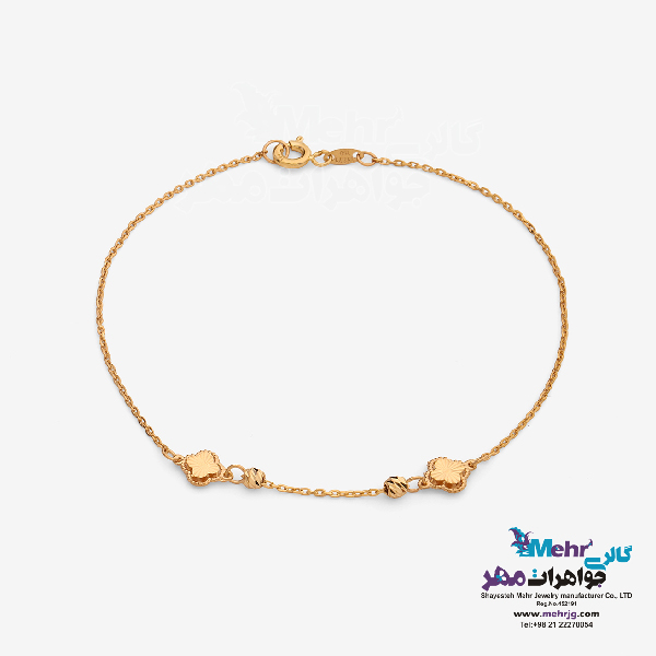 دستبند طلا - طرح ونکلیف تراش