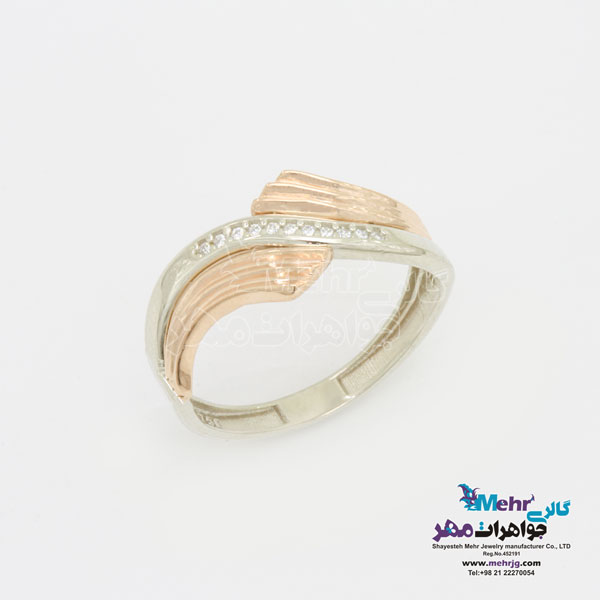 حلقه ست طلا - طرح رینگ