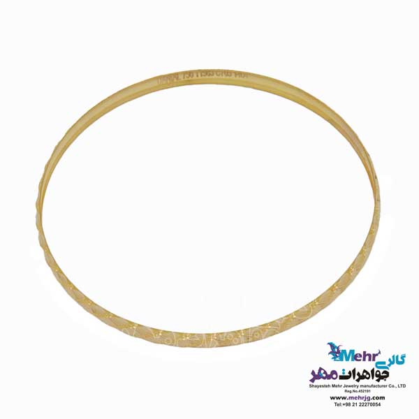 النگو طلا دست اول کم اجرت - طرح تراش سایز 3