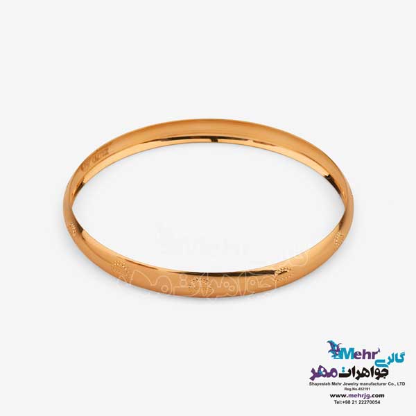 النگو طلا دست اول کم اجرت - طرح کارتیه لاو سایز 2