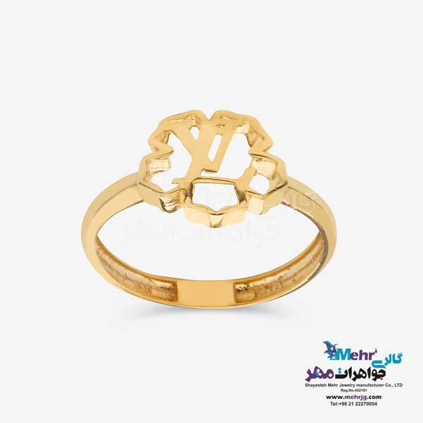 نیم ست طلا - طرح لویی ویتون