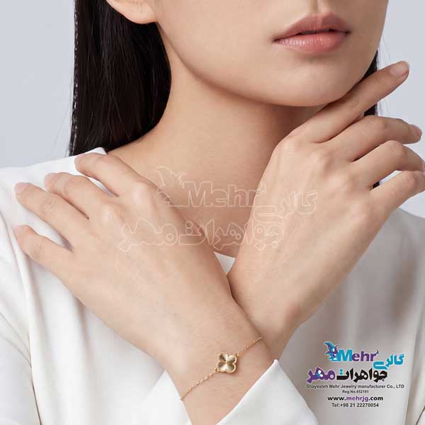دستبند طلا - طرح ونکلیف