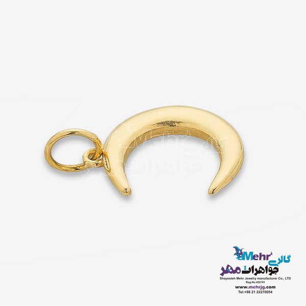 آویز طلا - طرح هلال