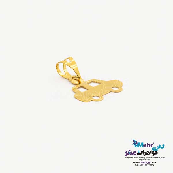 آویز طلا - طرح ماشین