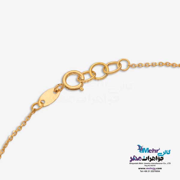 دستبند طلا دست اول کم اجرت - طرح پروانه