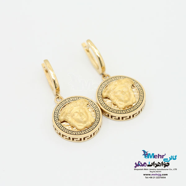 گوشواره طلا - طرح ورساچه