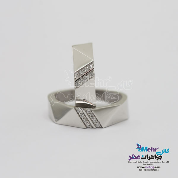 حلقه ست طلا - طرح رینگ