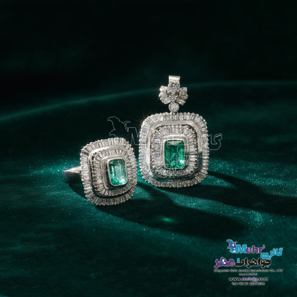 آویز جواهر - طرح جواهرنشان