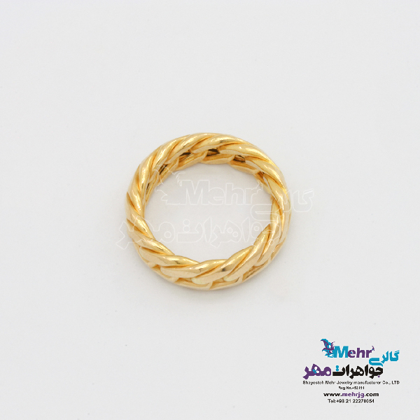 انگشتر طلا - طرح کارتیه