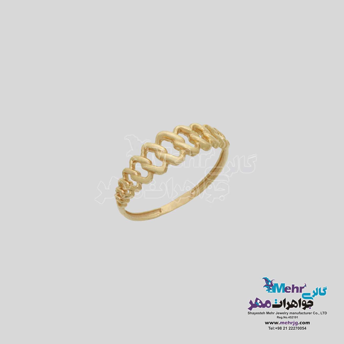 انگشتر طلا - طرح کارتیه