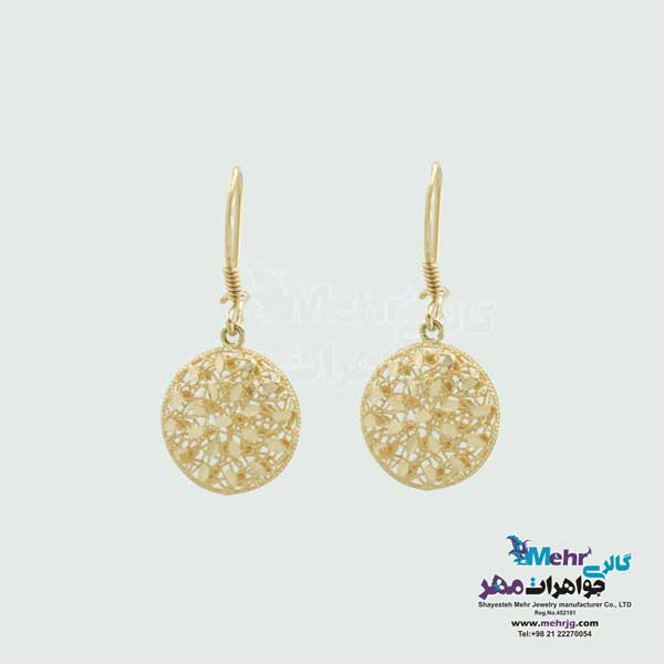 نیم ست طلا - طرح دایره