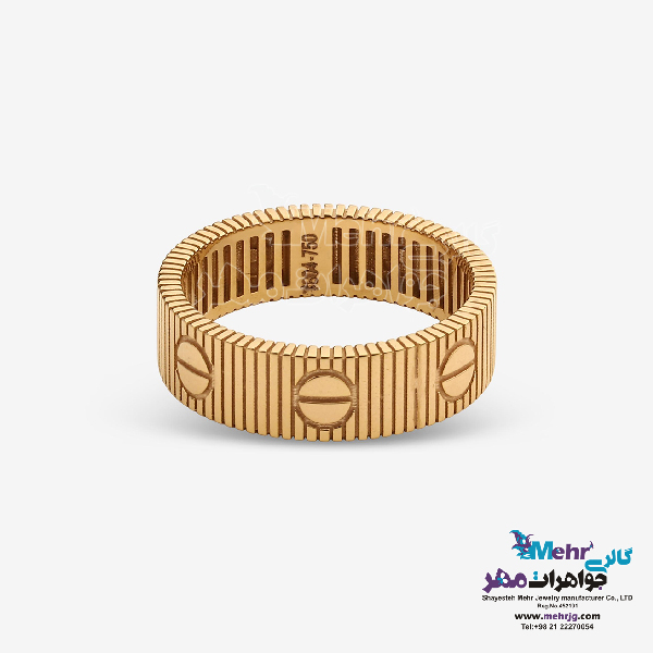انگشتر طلا - طرح کارتیه لاو آنلیمیتد