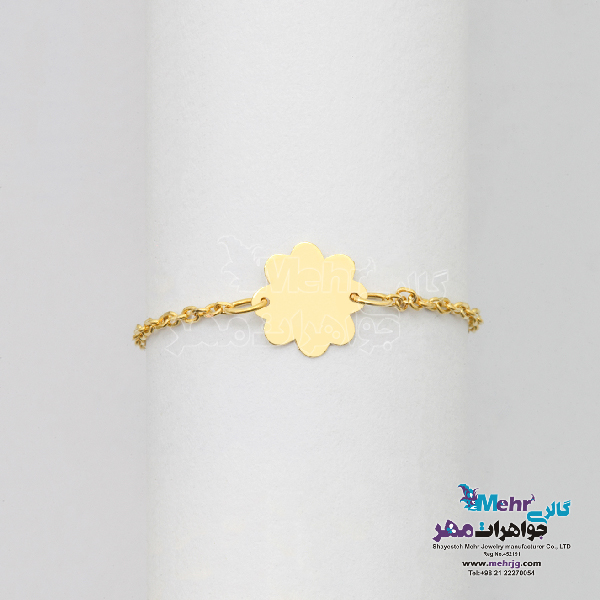 انگشتر طلا - طرح شبدر