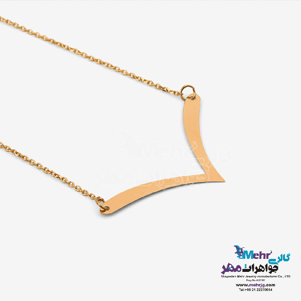گردنبند طلا - طرح هفت باز