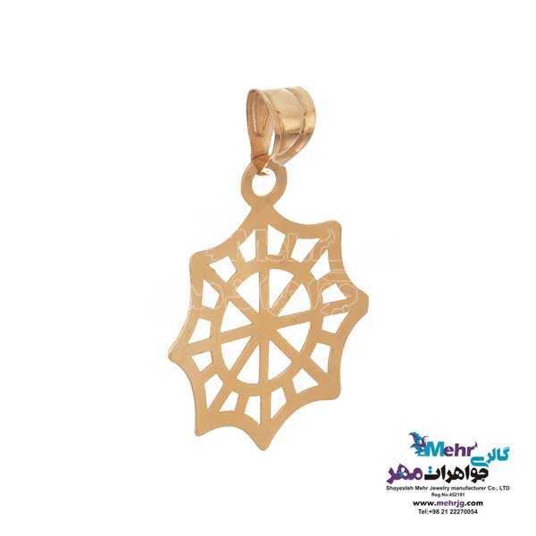 نیم ست طلا دست اول کم اجرت - طرح هندسی