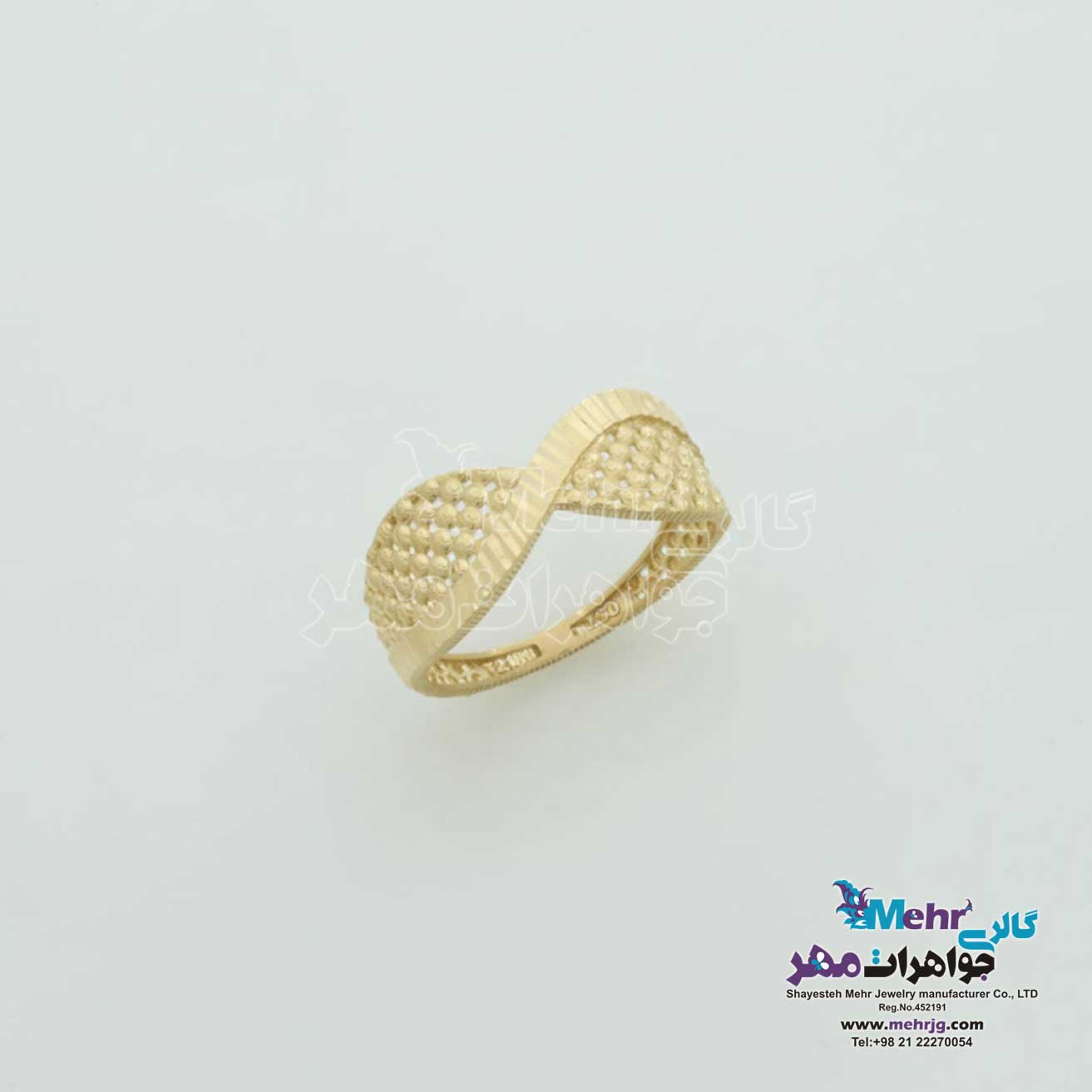 انگشتر طلا - طرح بینهایت