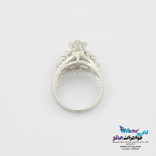 انگشتر طلا - طرح سولیتر