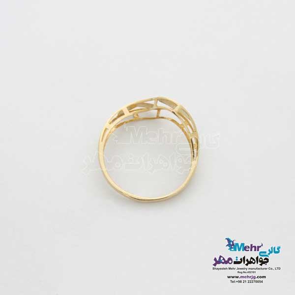 انگشتر طلا - طرح قلب