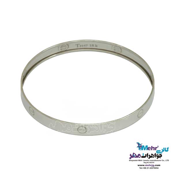 النگو طلا دست اول کم اجرت - طرح کارتیه لاو سایز 2